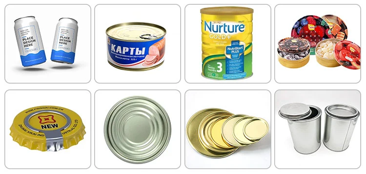 Ba/Ca Electrolytic Mr SPTE SPCC Tinplate for Food Can